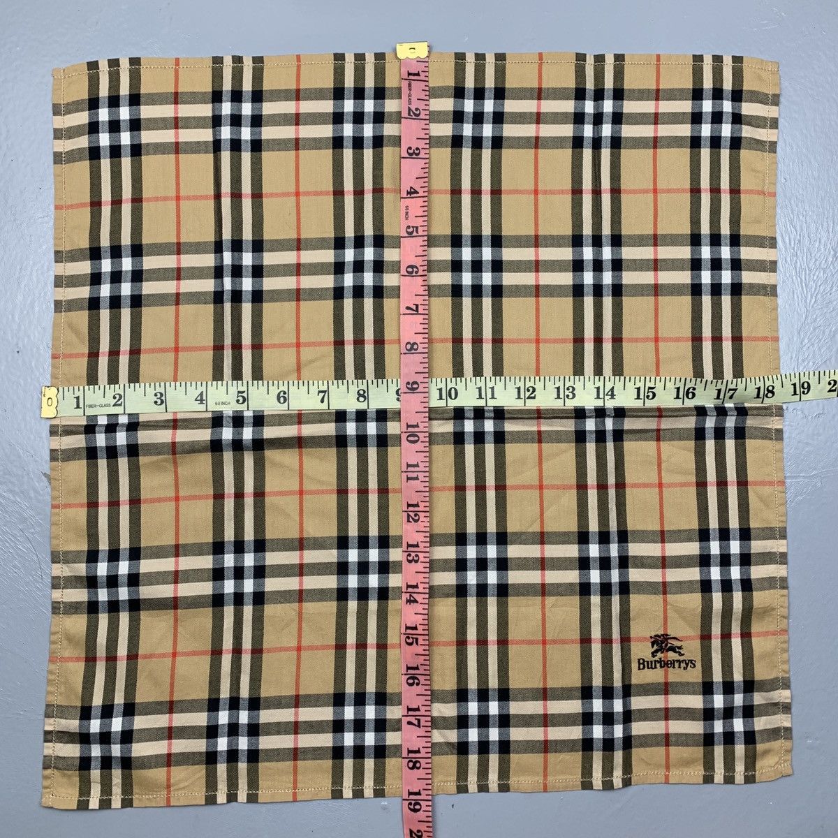 Burberry Burberry Vintage Handkerchief / Bandana Size ONE SIZE - 7 Thumbnail