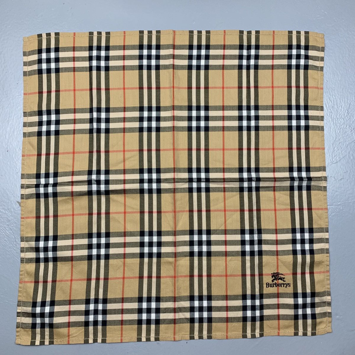 Burberry Burberry Vintage Handkerchief / Bandana Size ONE SIZE - 3 Thumbnail
