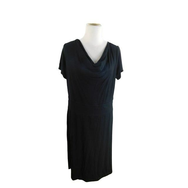 Other Talbots Size X XL Black Draping Front Classic Black STRETCH | Grailed