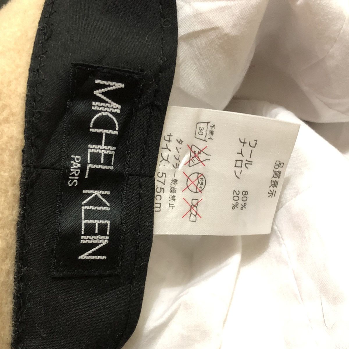 Michel Klein Vintage Michel Klein Paris Bucket Hat Wool Size ONE SIZE - 5 Thumbnail