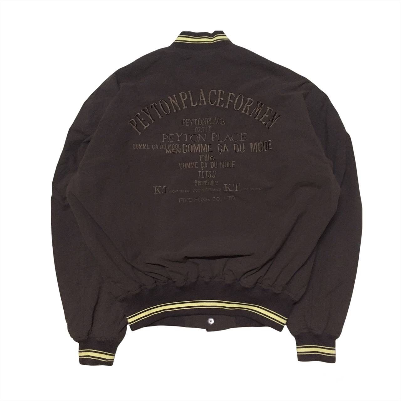 PPFM Vintage PPFM Payton Place For Men Varsity Jacket Big Logo Size US M / EU 48-50 / 2 - 2 Thumbnail