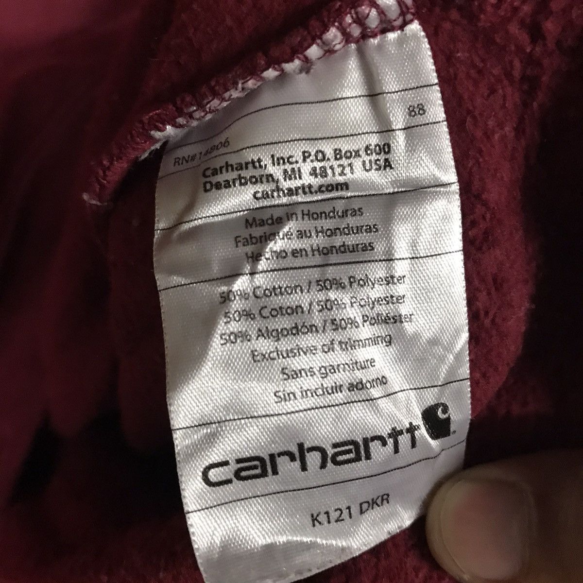 Carhartt Carhatt Hoodie Small Logo Pullover Size US S / EU 44-46 / 1 - 5 Thumbnail