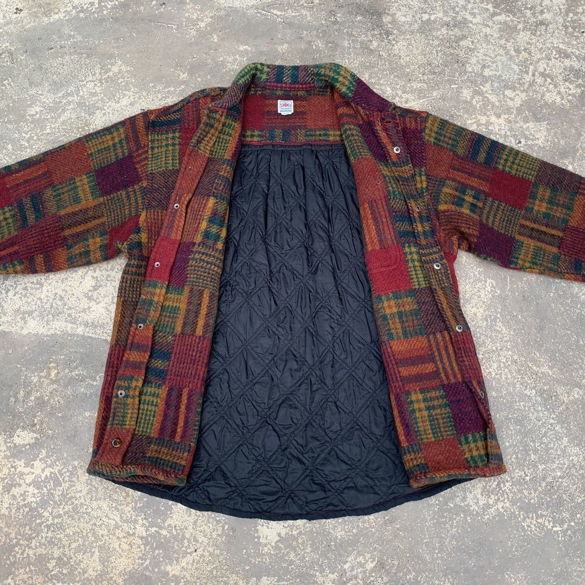 Japanese Brand Tom Short Patchwork Wool Jacket Size US L / EU 52-54 / 3 - 3 Thumbnail