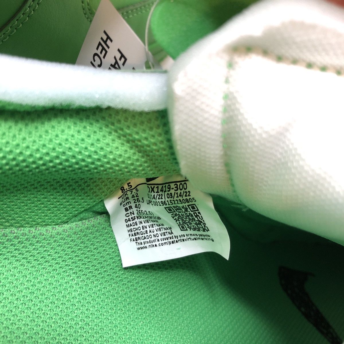 Nike × Off-White Air Force 1 x Off-White™ Brooklyn Size US 8.5 / EU 41-42 - 6 Thumbnail