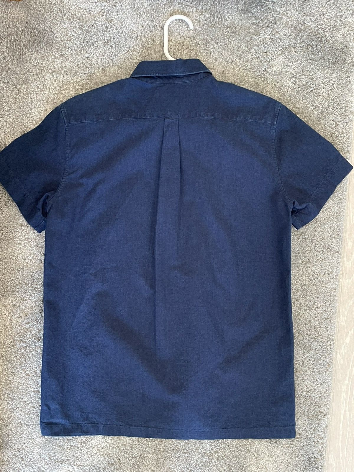 A.P.C. APC indigo shirt short sleeve Size US XS / EU 42 / 0 - 4 Thumbnail