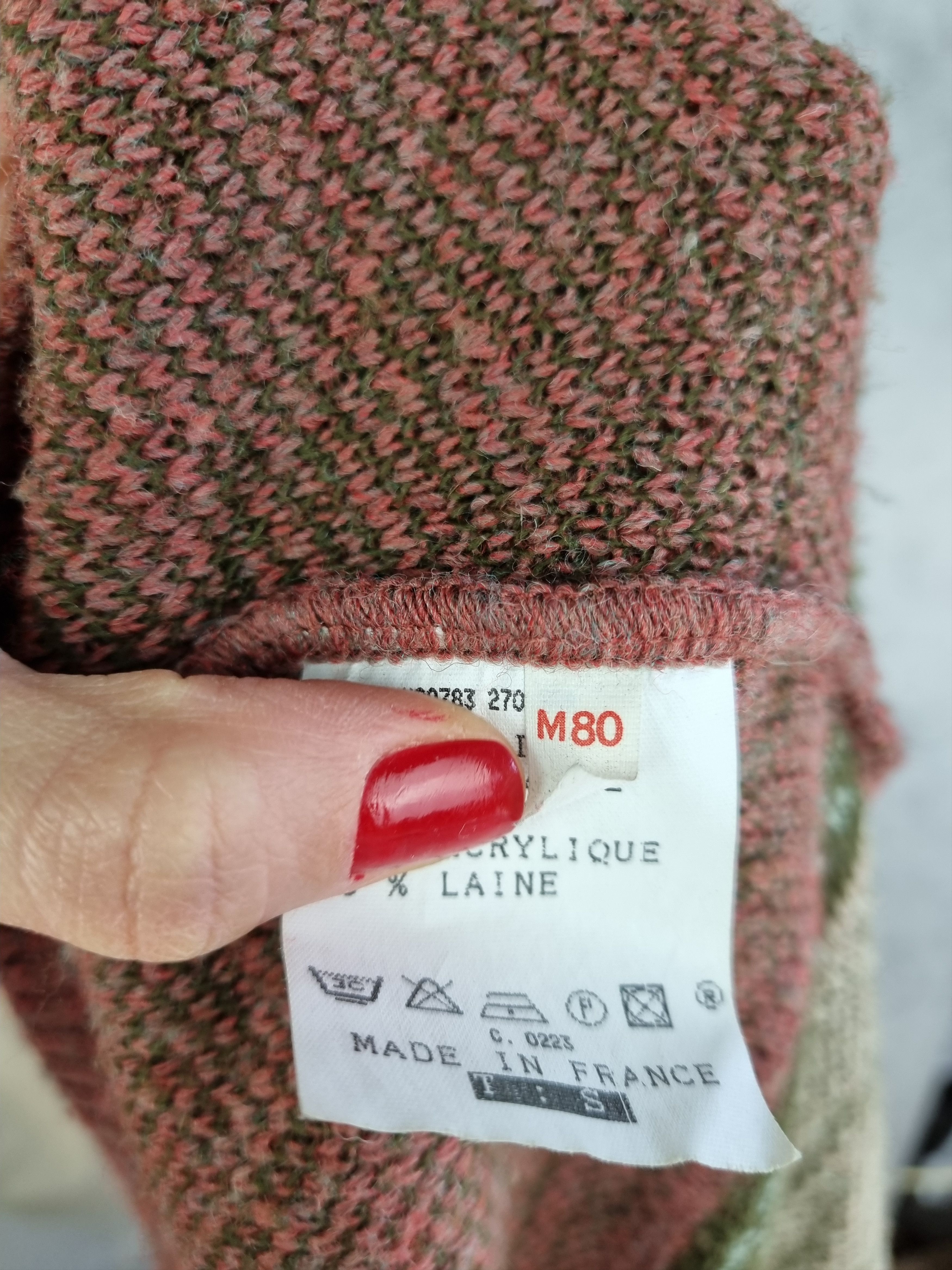 Native 90s Vintage Wool Cardigan Native Kurt Cobain Style Size US M / EU 48-50 / 2 - 11 Thumbnail