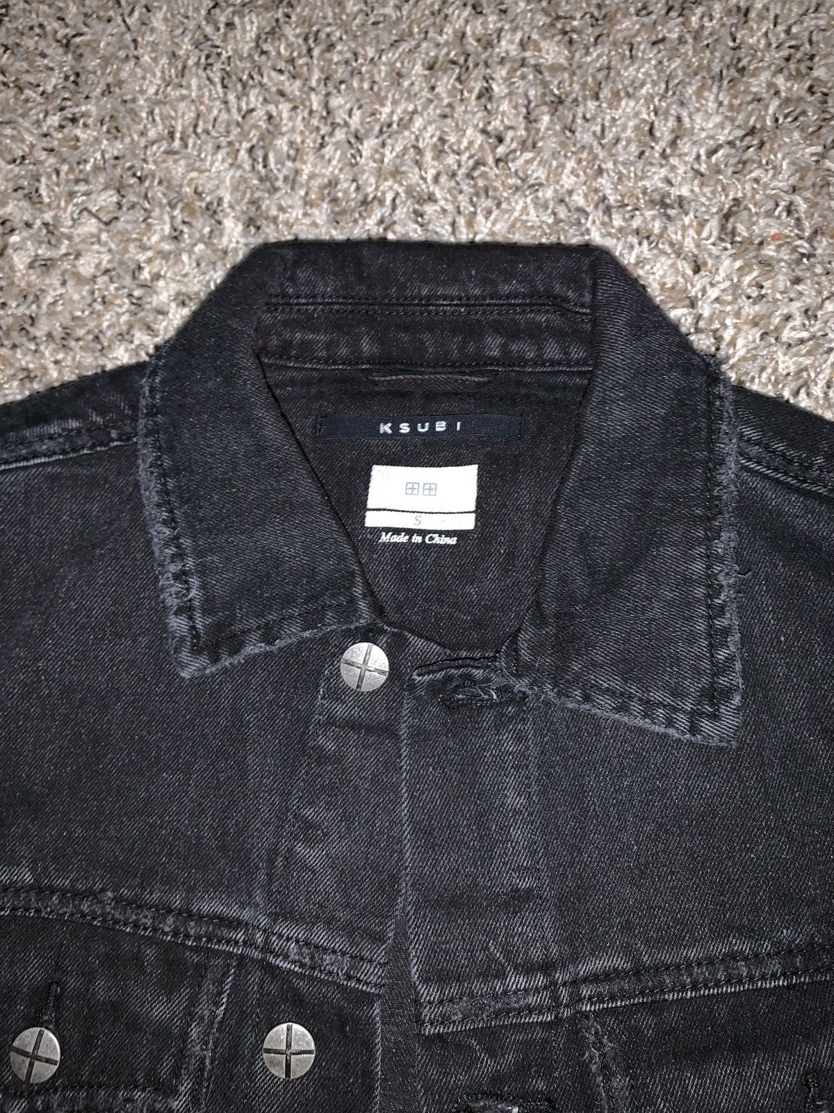 Ksubi Black Ksubi Denim Jacket Size US S / EU 44-46 / 1 - 4 Thumbnail