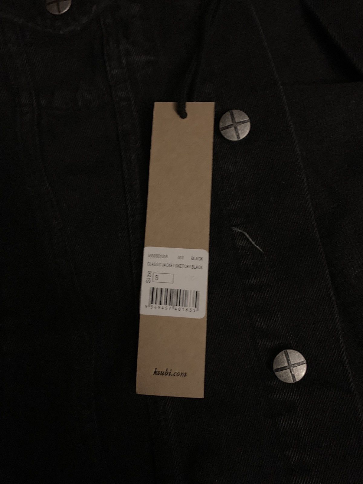 Ksubi Black Ksubi Denim Jacket Size US S / EU 44-46 / 1 - 3 Thumbnail