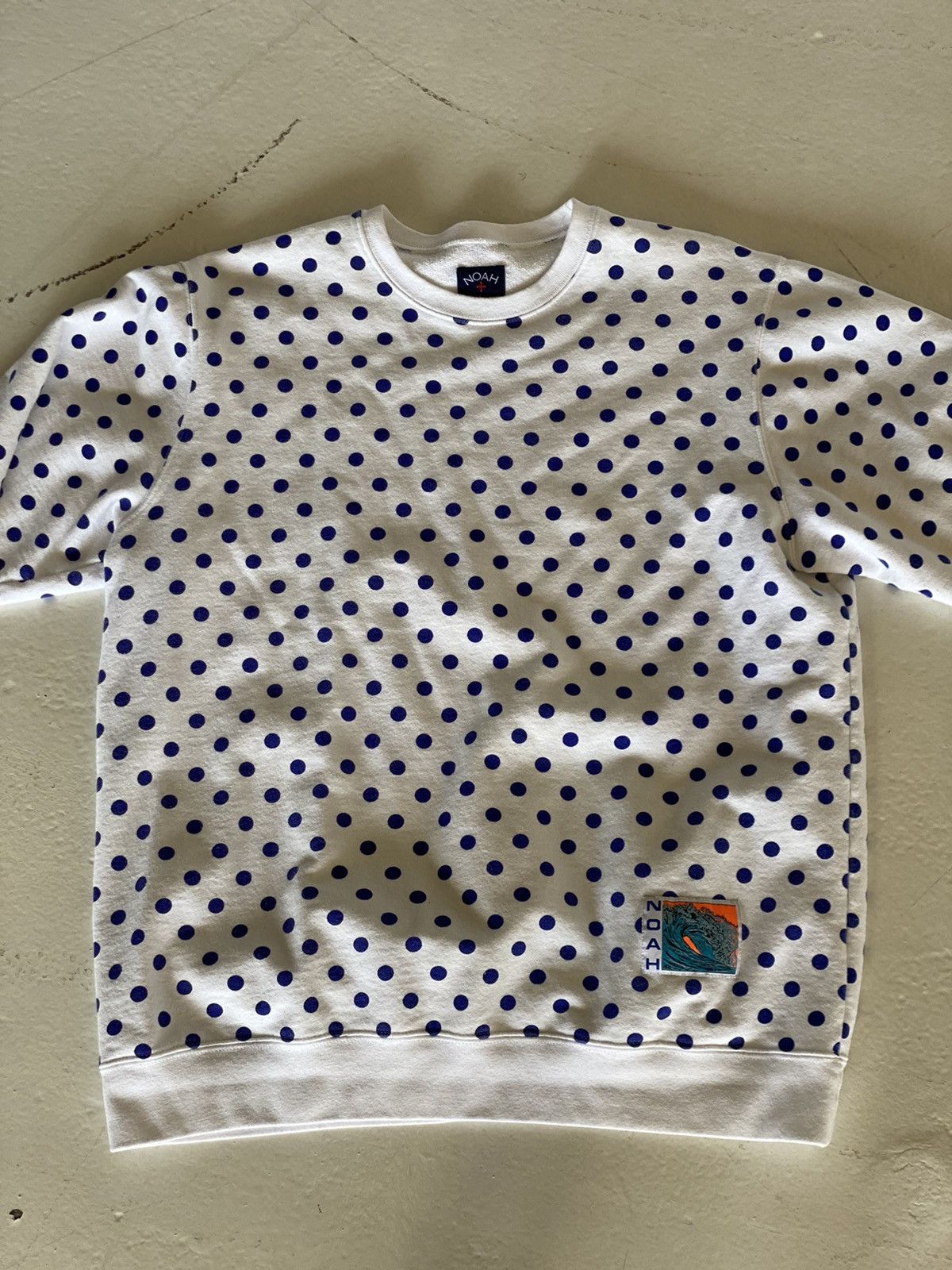 Noah Polka Dot Crewneck | Grailed