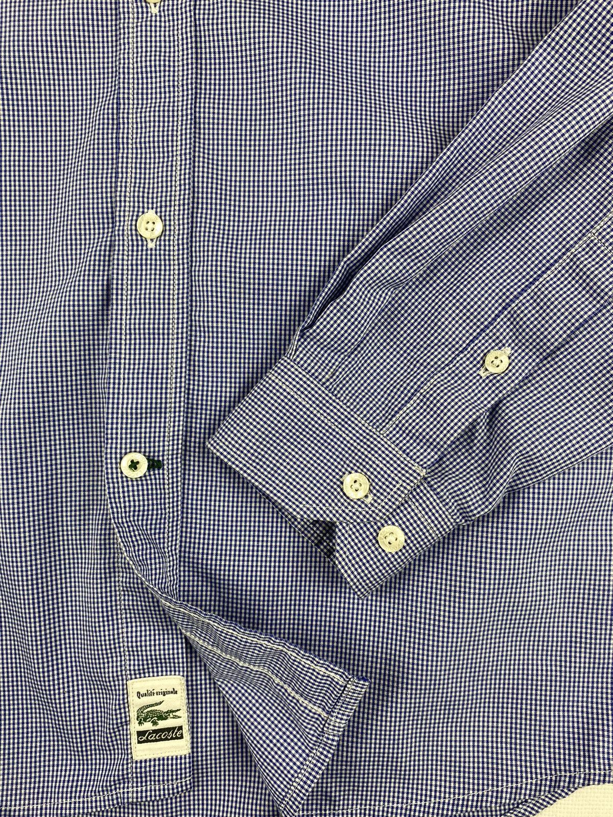 Lacoste × Vintage Mens Vintage Lacoste Shirt Long Sleeve Size S Size US S / EU 44-46 / 1 - 7 Thumbnail