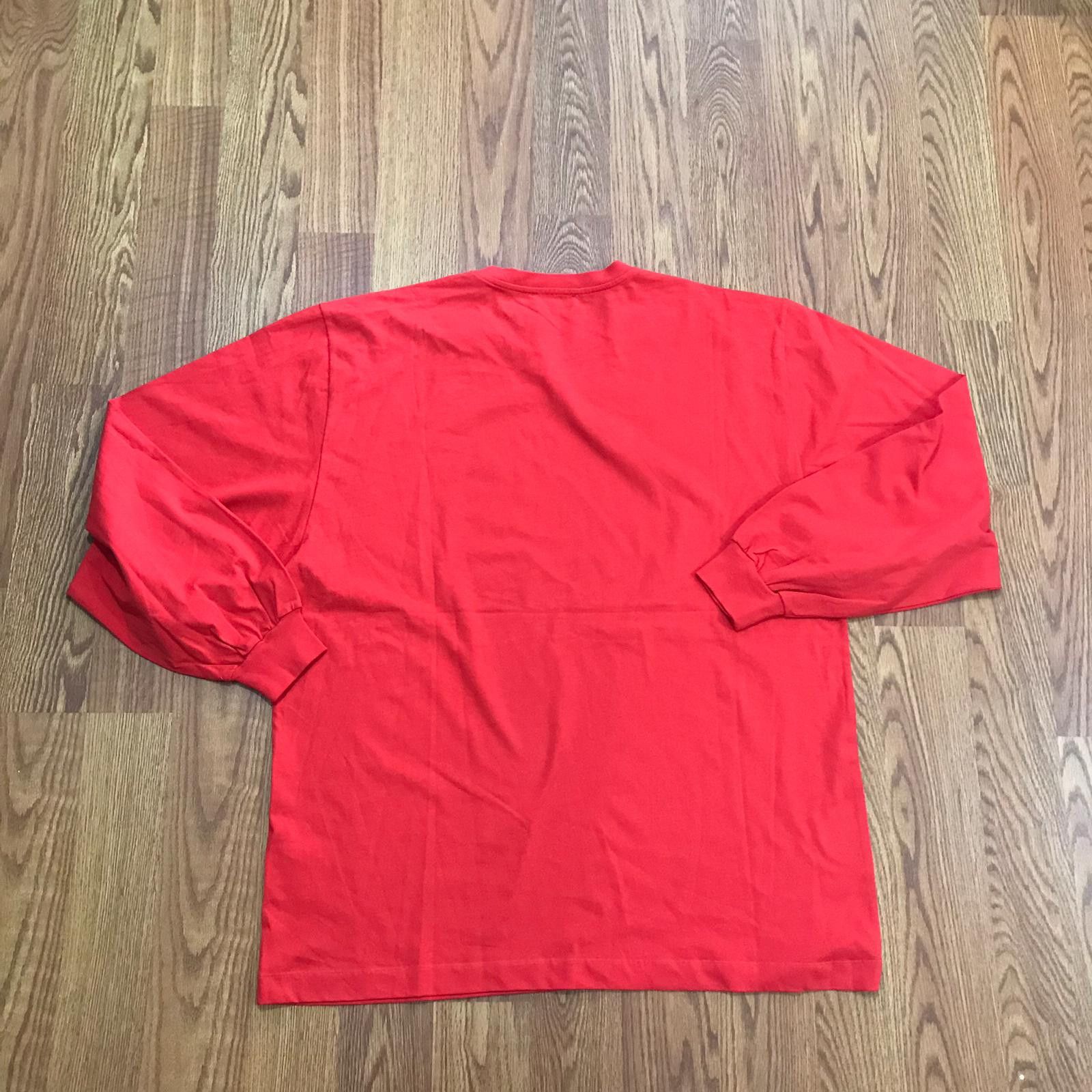 Gosha Rubchinskiy KT19 - Gosha Rubchinskiy LS Little Defected Arrow Print Tee Size US M / EU 48-50 / 2 - 4 Thumbnail