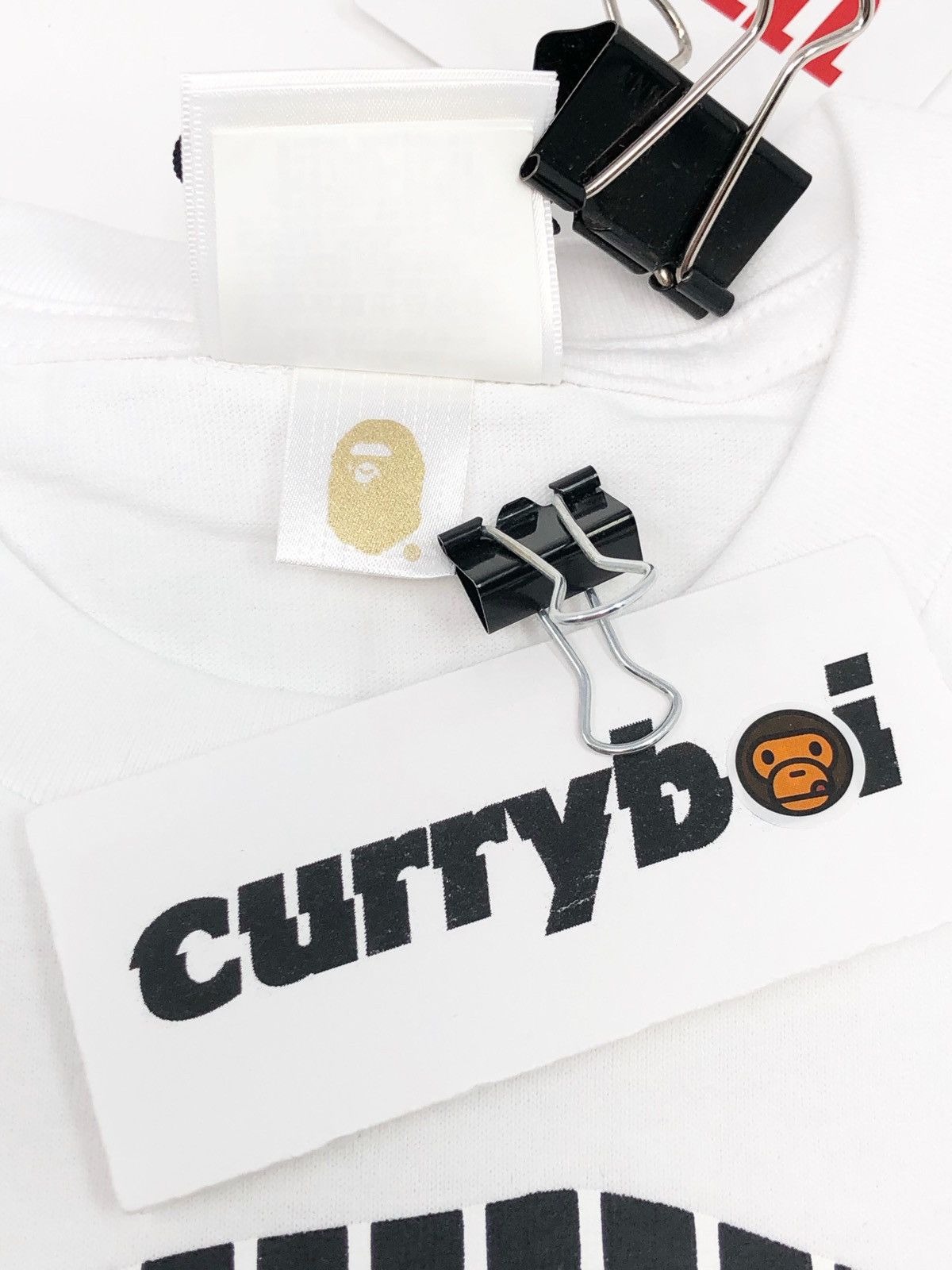 Bape BAPE x Wilson Ape Head Tee White Size US S / EU 44-46 / 1 - 8 Thumbnail