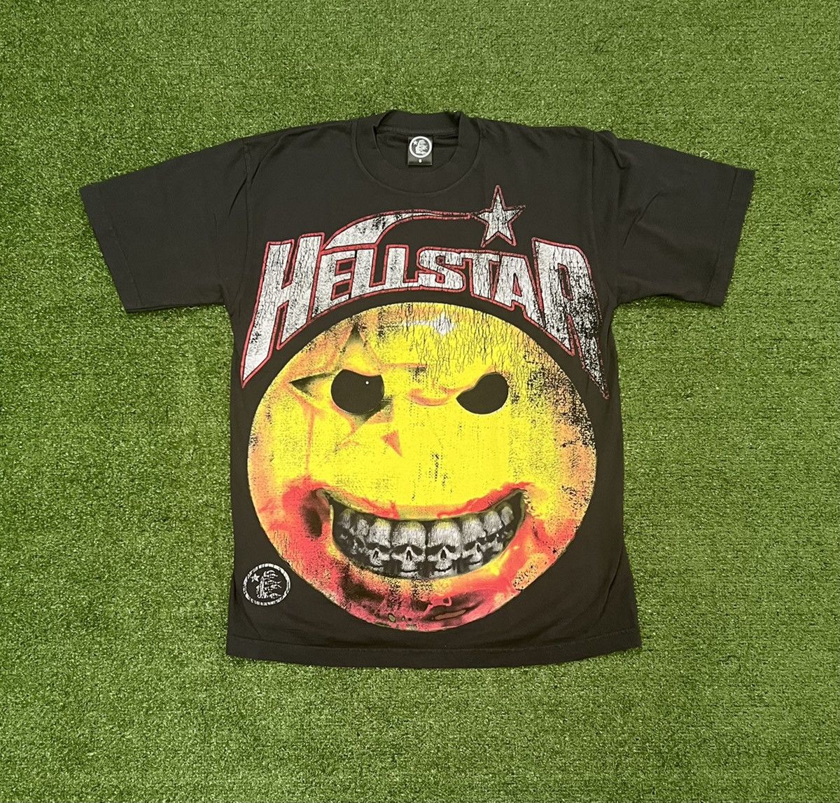 Designer Hellstar Evil Smile Tee | Grailed