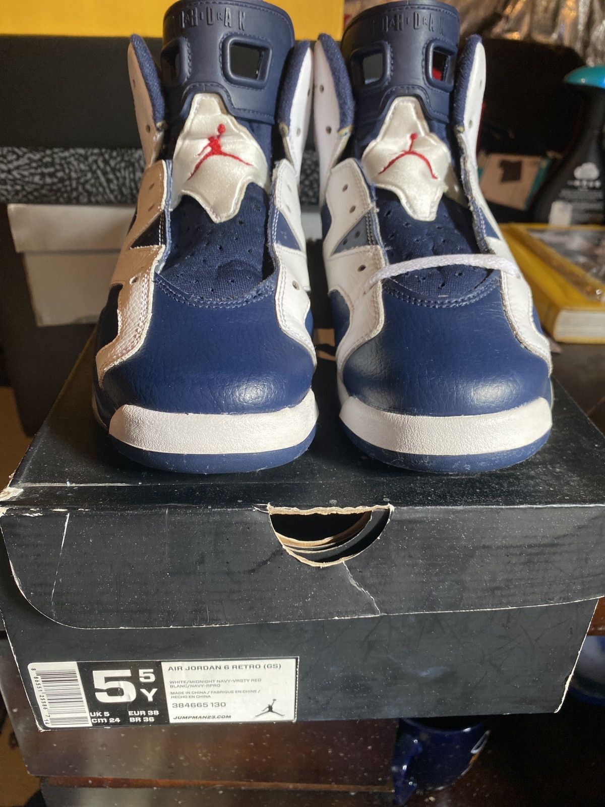 Jordan Brand × Nike Olympic sixes Size US 5.5 / IT 35.5 - 3 Thumbnail