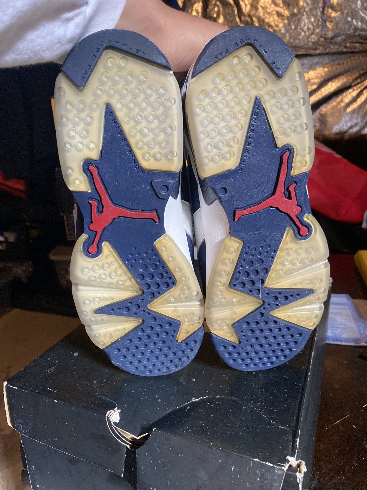 Jordan Brand × Nike Olympic sixes Size US 5.5 / IT 35.5 - 4 Thumbnail