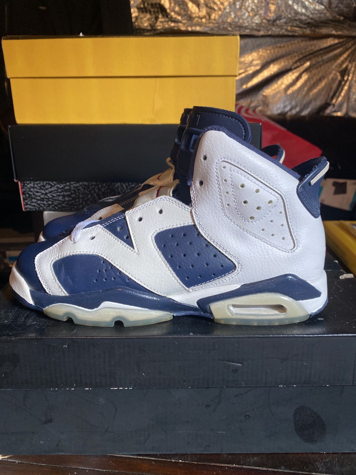 Jordan Brand × Nike Olympic sixes Size US 5.5 / IT 35.5 - 1 Thumbnail