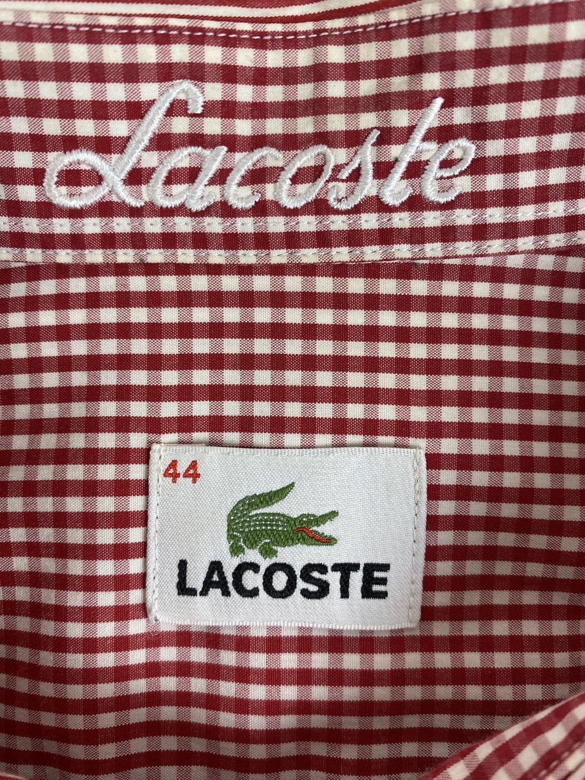 Lacoste × Vintage Mens Vintage Lacoste Shirt Long Sleeve Size L Size US L / EU 52-54 / 3 - 8 Thumbnail