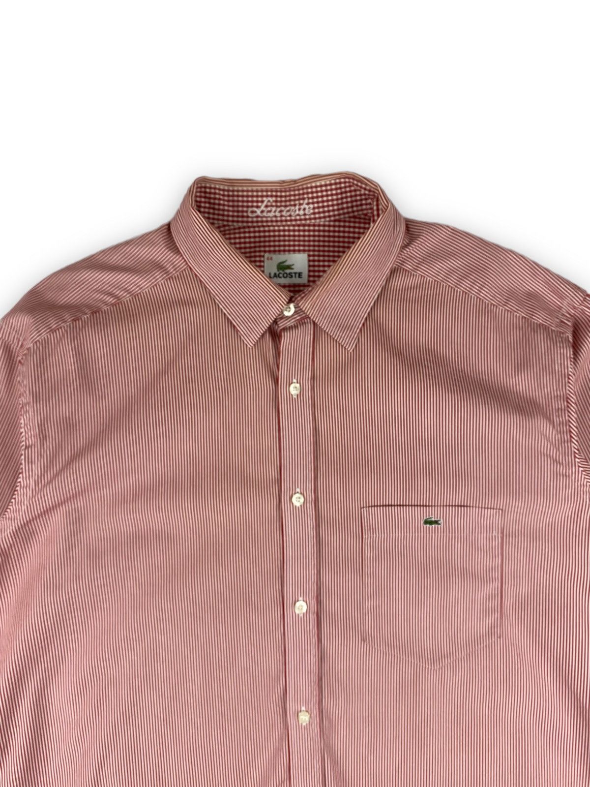 Lacoste × Vintage Mens Vintage Lacoste Shirt Long Sleeve Size L Size US L / EU 52-54 / 3 - 3 Thumbnail