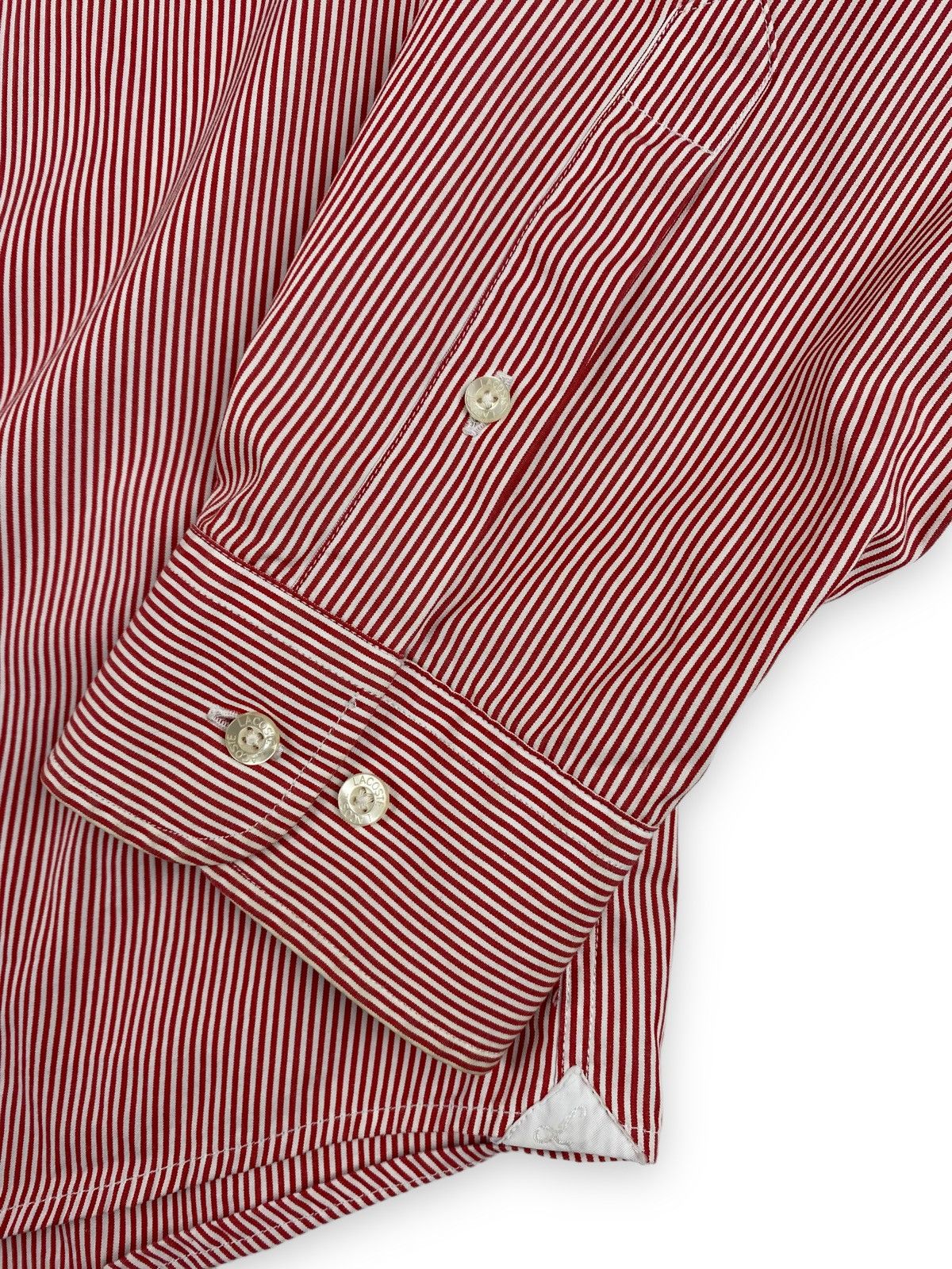 Lacoste × Vintage Mens Vintage Lacoste Shirt Long Sleeve Size L Size US L / EU 52-54 / 3 - 7 Thumbnail