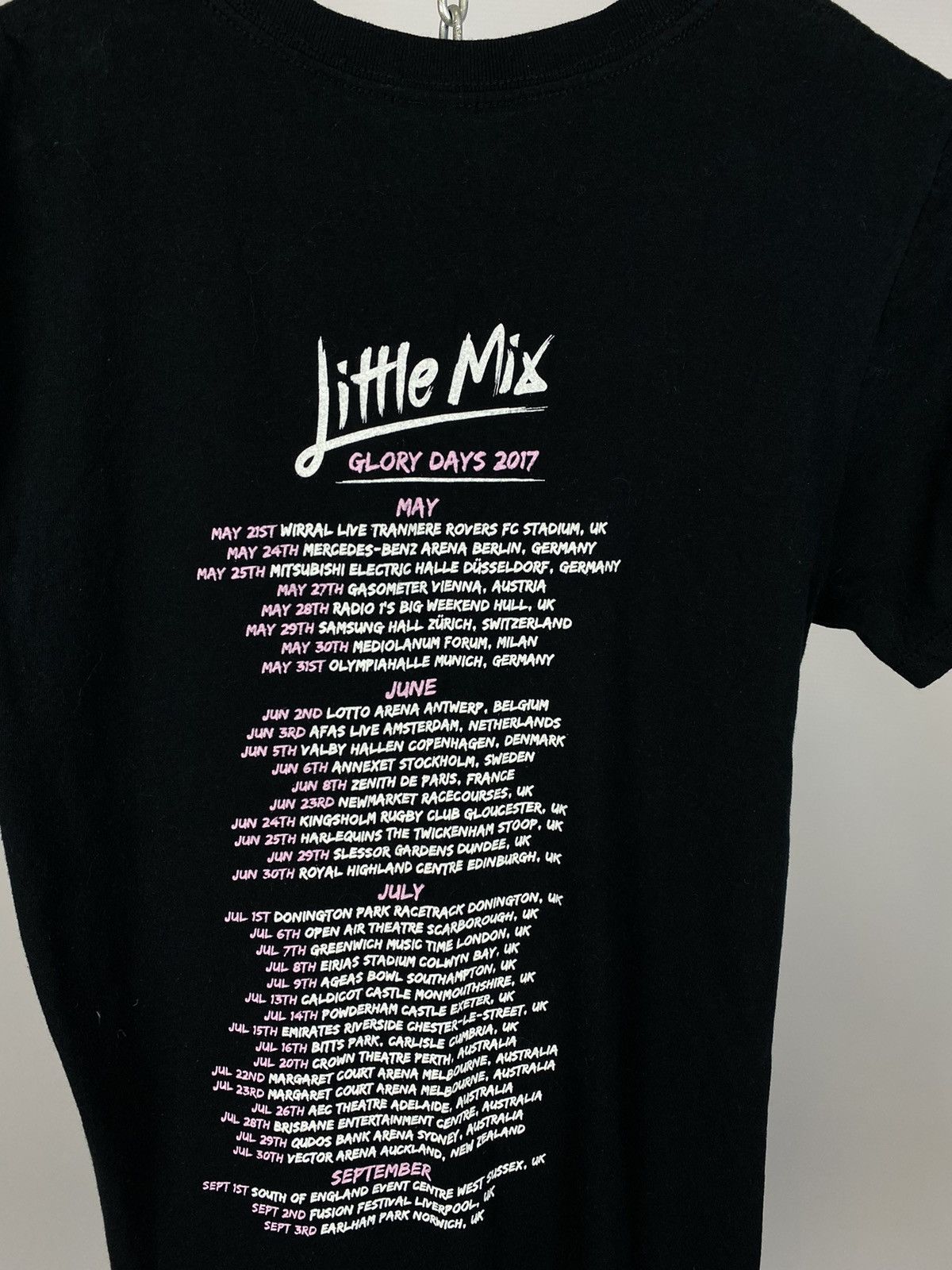Band Tees Little Mix tour T-shirt short sleeve band tees size S Size US XS / EU 42 / 0 - 8 Thumbnail