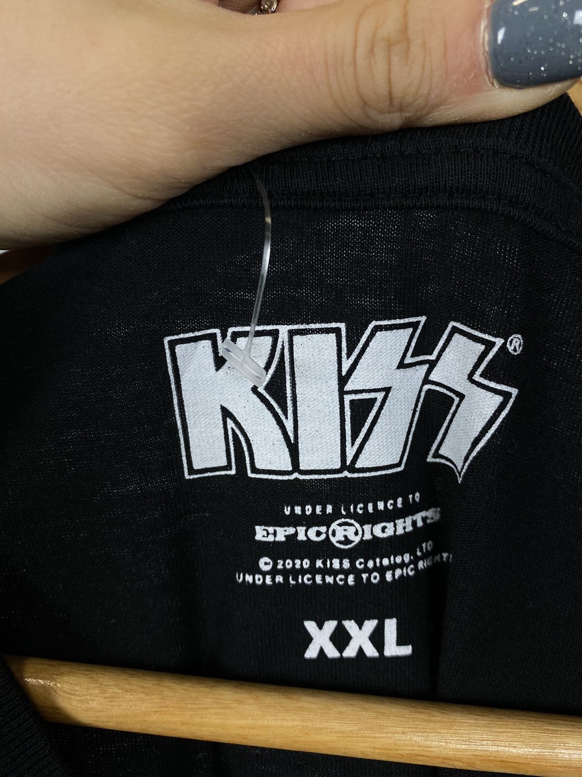 KISS Kiss band rock tee vintage concert tee short sleeve size 2XL Size US XXL / EU 58 / 5 - 4 Thumbnail