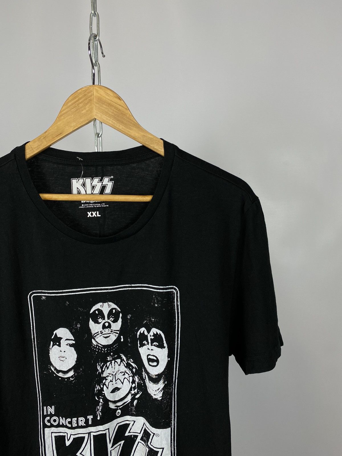 KISS Kiss band rock tee vintage concert tee short sleeve size 2XL Size US XXL / EU 58 / 5 - 2 Thumbnail