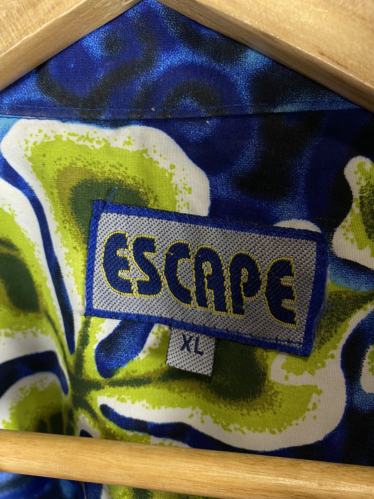 Vintage Hawaiian crazy shirt streetwear blue size XL Size US XL / EU 56 / 4 - 4 Thumbnail
