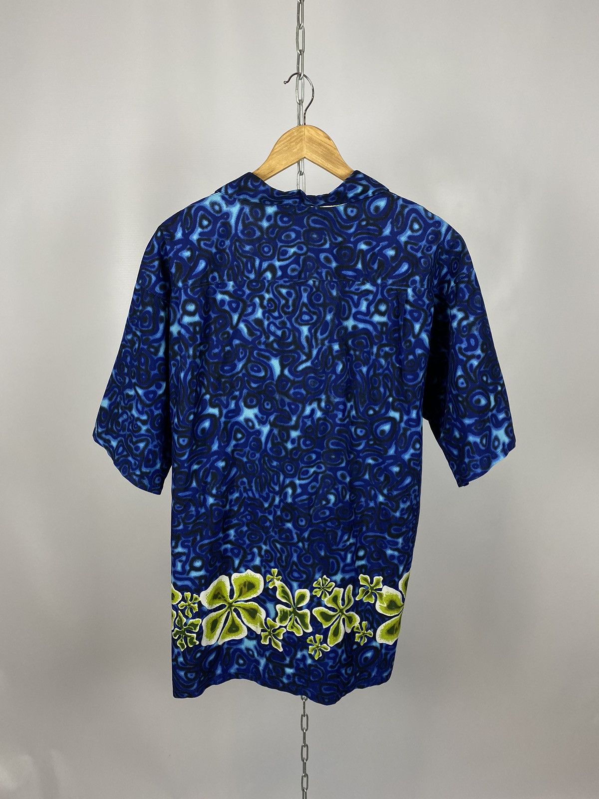 Vintage Hawaiian crazy shirt streetwear blue size XL Size US XL / EU 56 / 4 - 5 Thumbnail