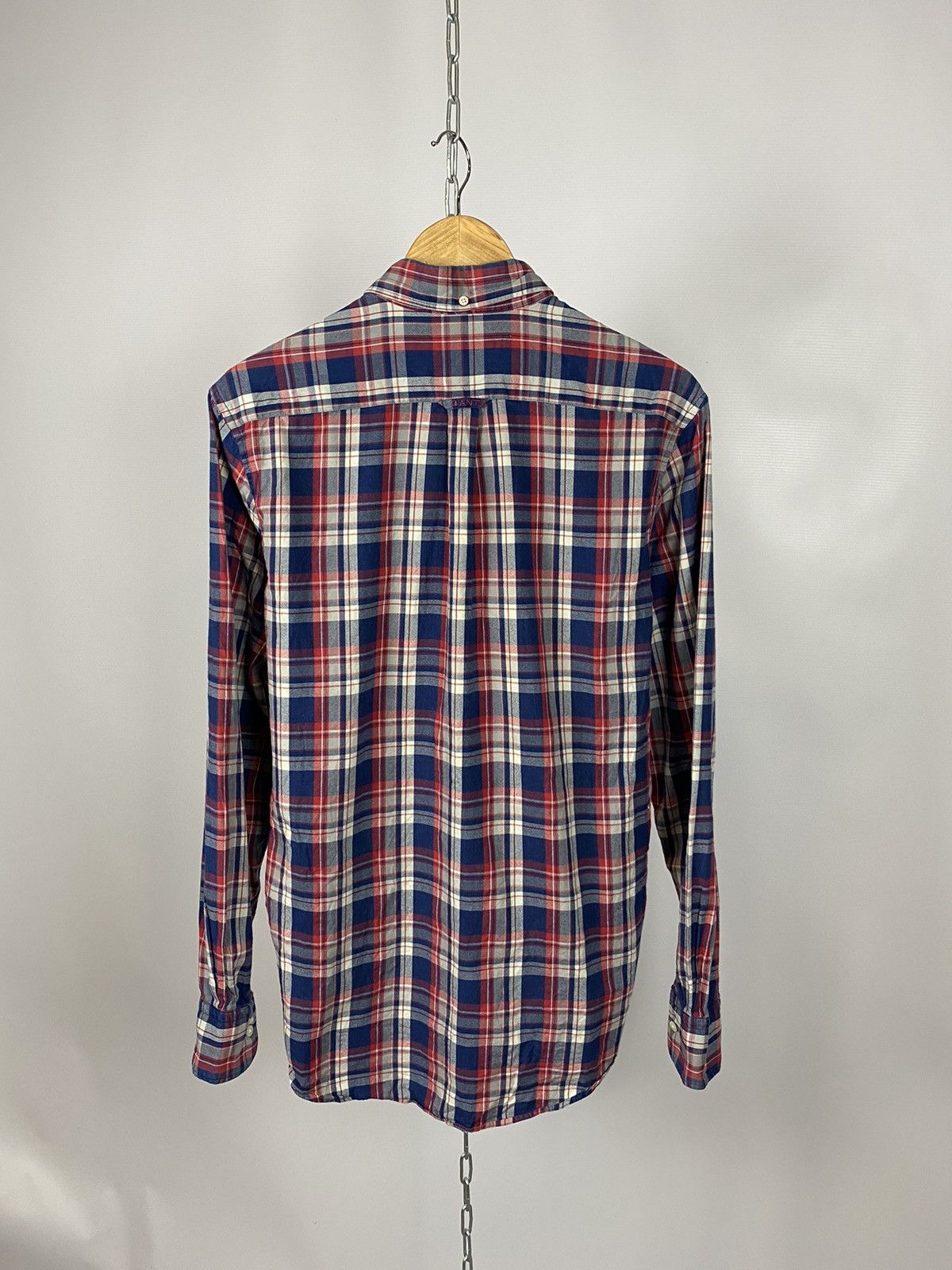 Gant Gant shirt long sleeve streetwear red blue size M Size US M / EU 48-50 / 2 - 5 Thumbnail