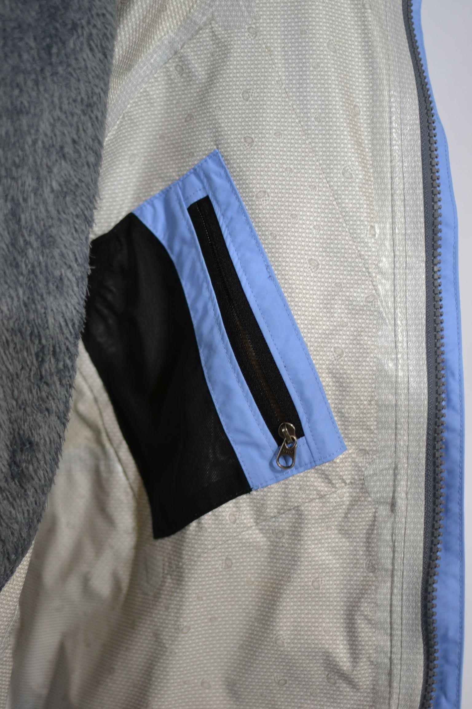 Mountain Hardwear Descent DT Hybrid Fleece Lined Light Blue Ski Jacket L Size L / US 10 / IT 46 - 8 Thumbnail