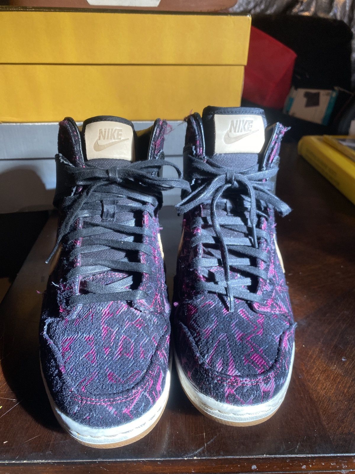 Nike 2013 nike dunk high womens Size US 8 / IT 38 - 1 Thumbnail
