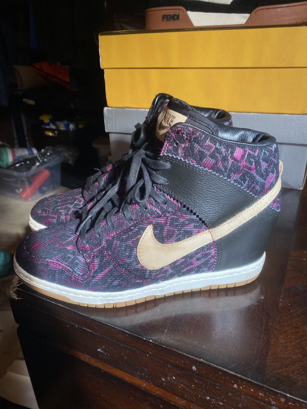 Nike 2013 nike dunk high womens Size US 8 / IT 38 - 2 Thumbnail