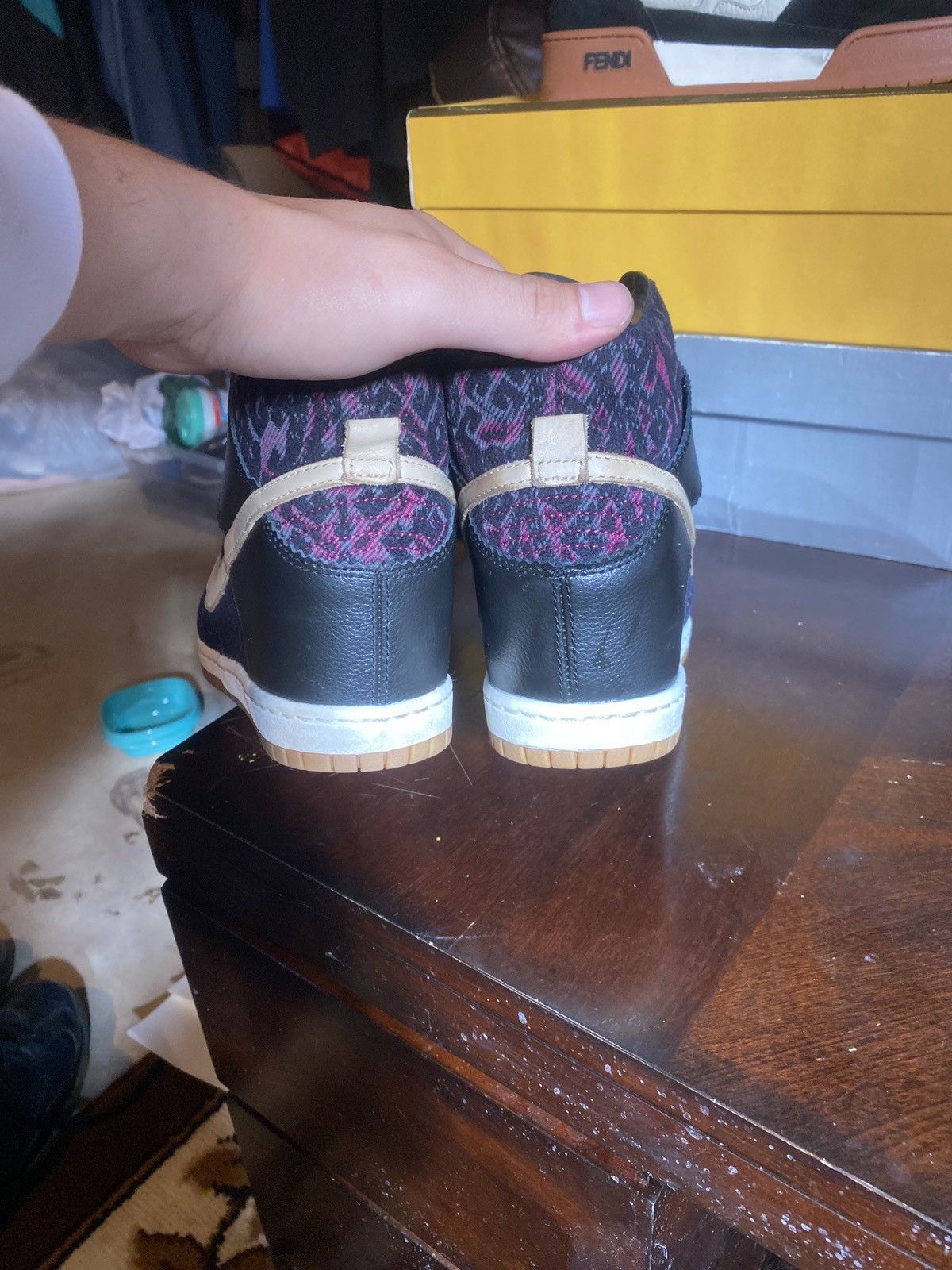 Nike 2013 nike dunk high womens Size US 8 / IT 38 - 3 Thumbnail