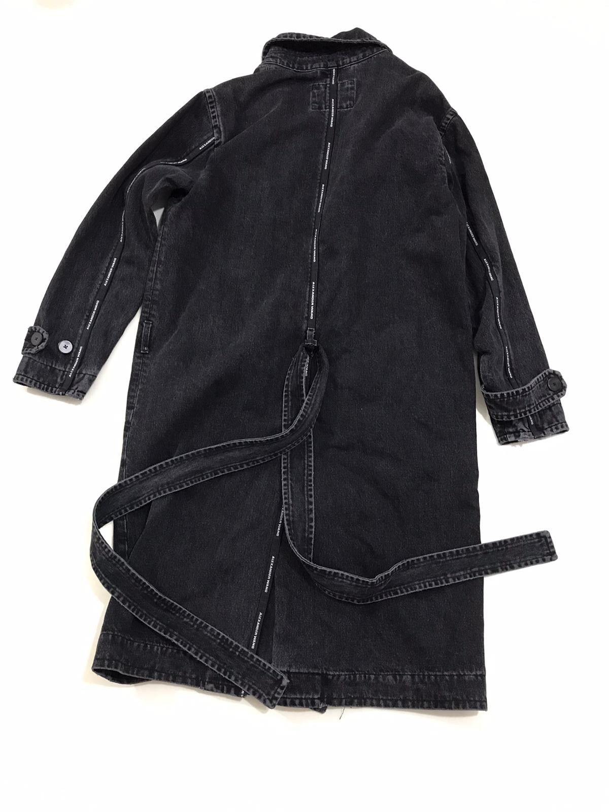 Alexander Wang OD45 - Alexander Wang Denim Labcoat Pre-Order Coat Size US S / EU 44-46 / 1 - 2 Thumbnail