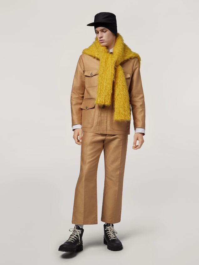 Marni NEW SS20 Military Utilitarian Jacket Structured Safari Size US M / EU 48-50 / 2 - 2 Thumbnail