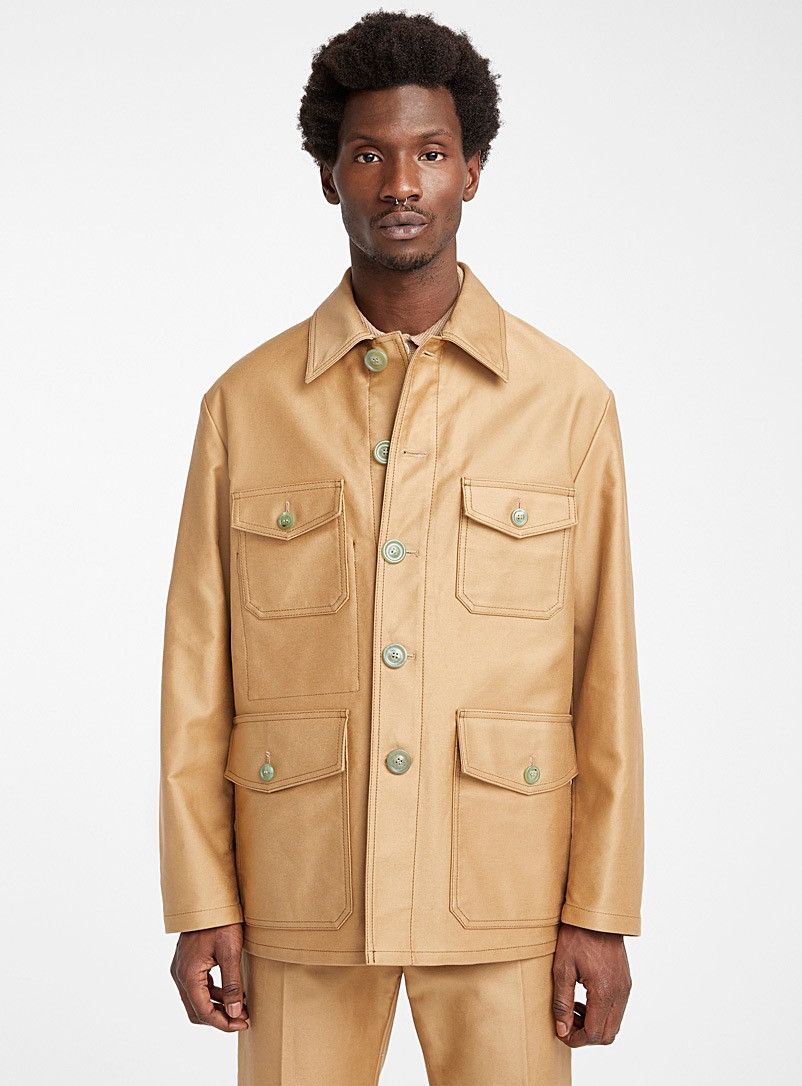 Marni NEW SS20 Military Utilitarian Jacket Structured Safari Size US M / EU 48-50 / 2 - 6 Thumbnail