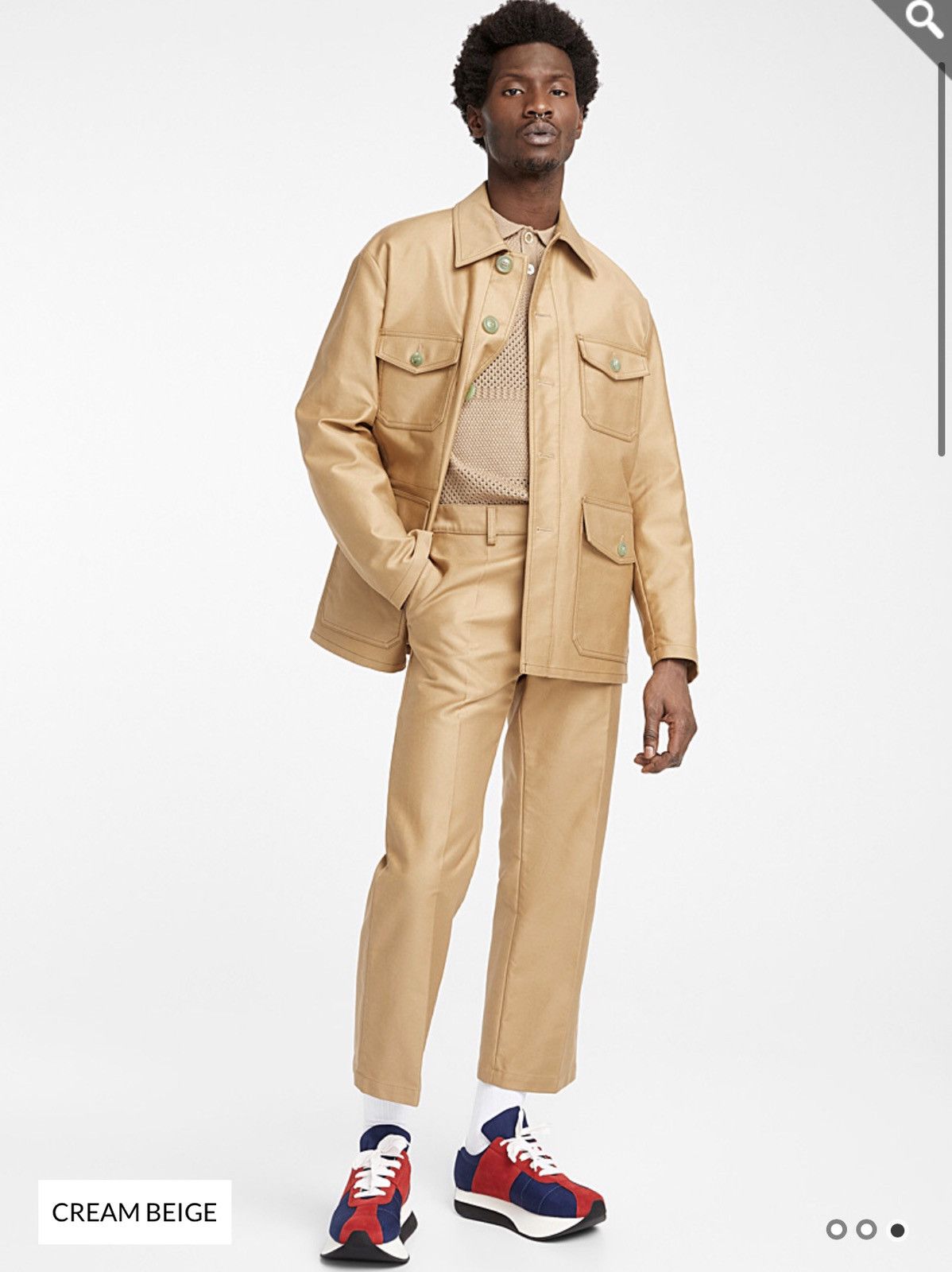 Marni NEW SS20 Military Utilitarian Jacket Structured Safari Size US M / EU 48-50 / 2 - 8 Thumbnail