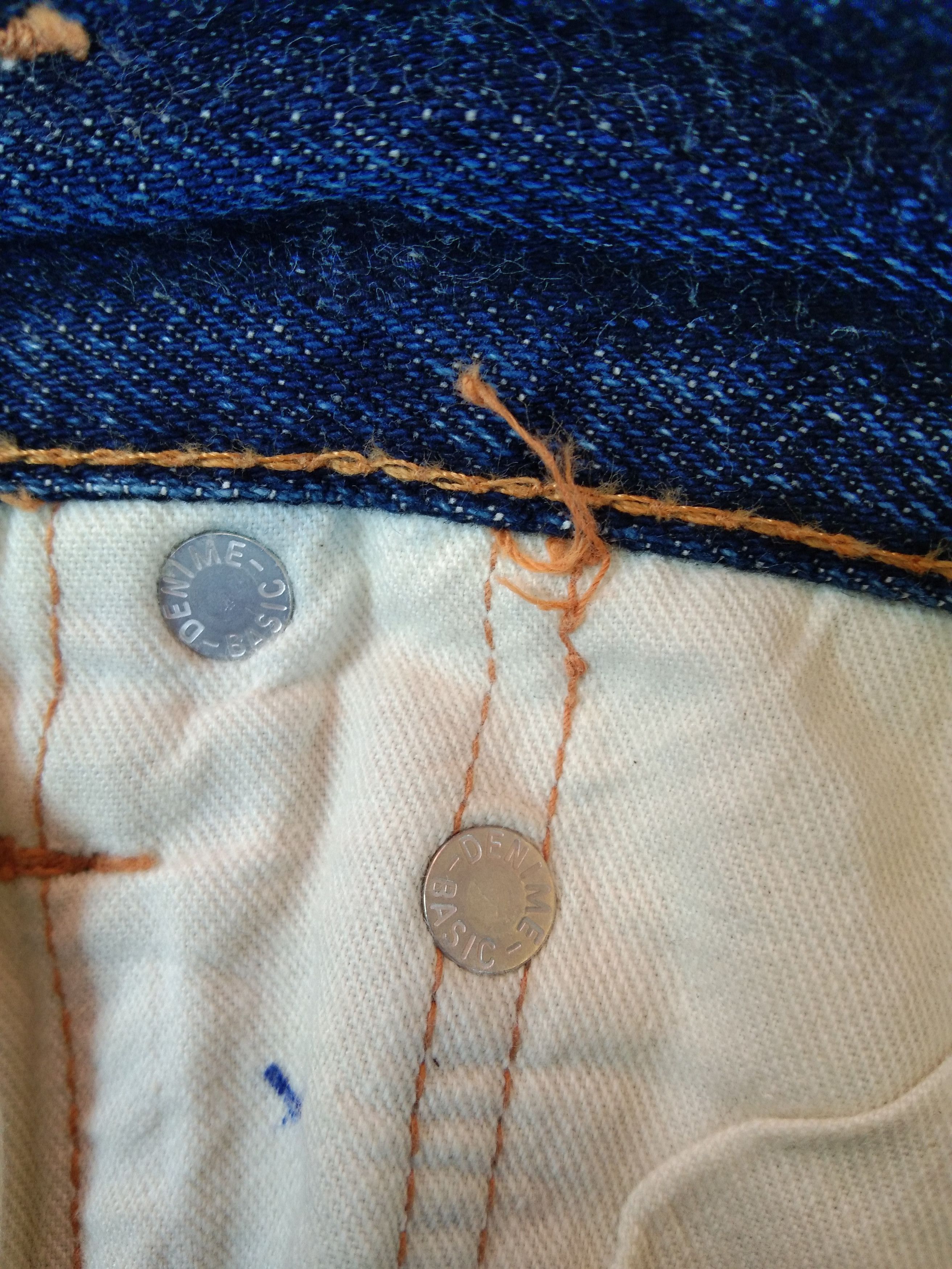 Japanese Brand Vintage Denime Selvedge Redline Jeans 26x28 Size US 26 / EU 42 - 8 Thumbnail