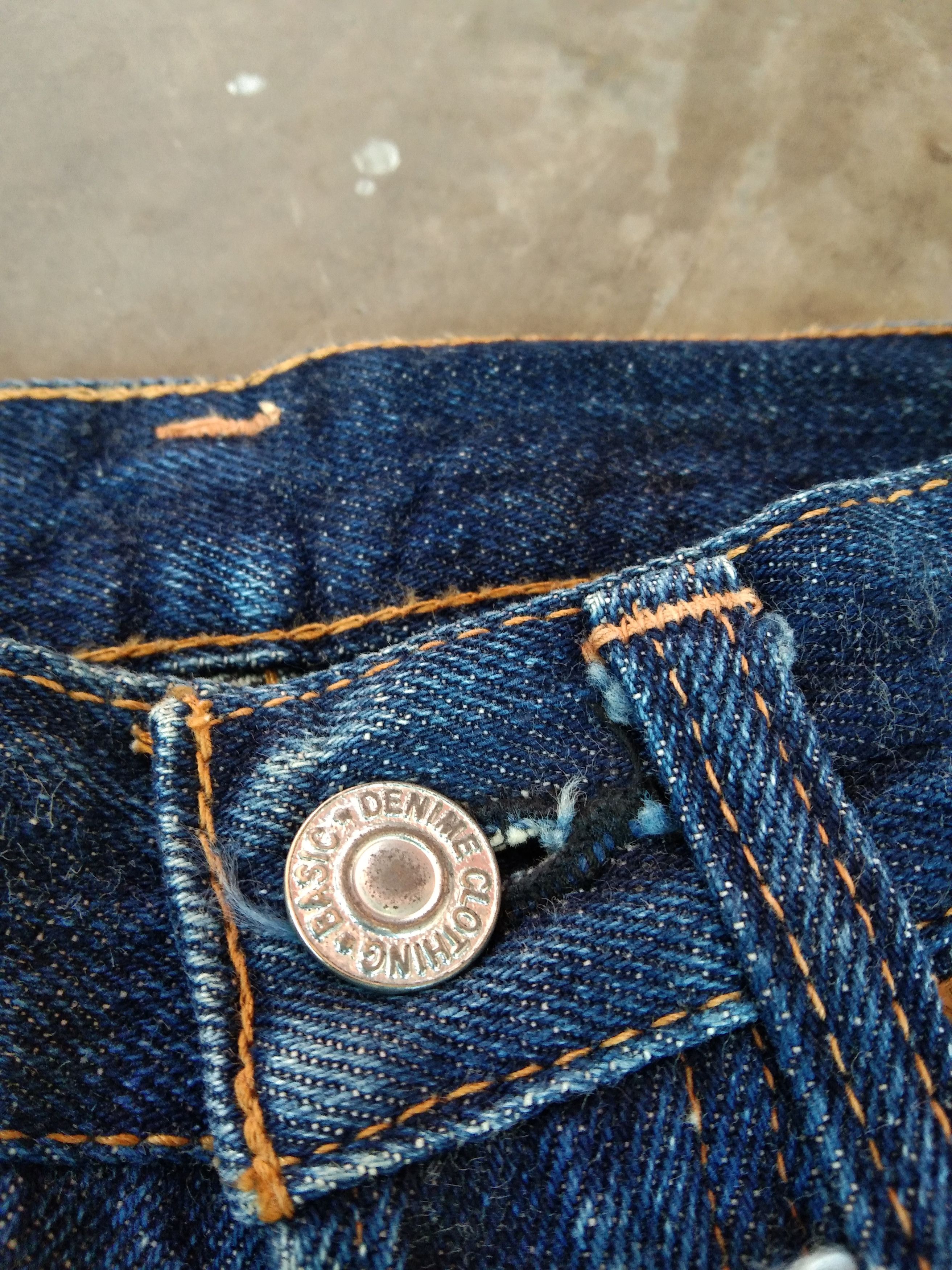 Japanese Brand Vintage Denime Selvedge Redline Jeans 26x28 Size US 26 / EU 42 - 7 Thumbnail