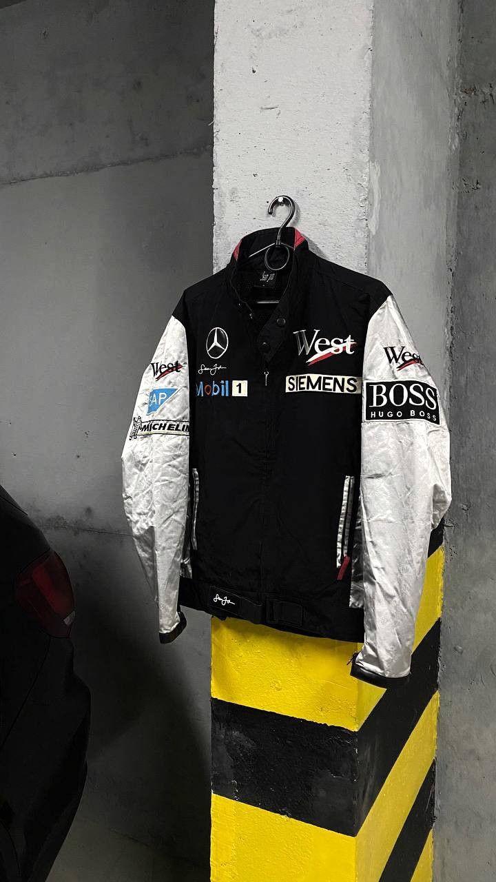Mercedes Benz Hugo Boss Siemens F1 Racing Promo Jacket - Bombers