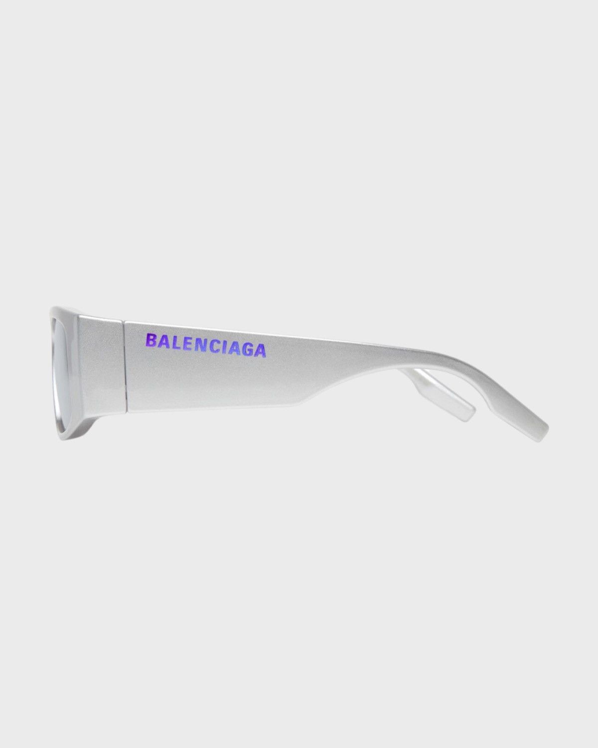 Balenciaga *RARE* BALENCIAGA SILVER LED FRAMES SUNGLASSES SHADES Size ONE SIZE - 1 Thumbnail
