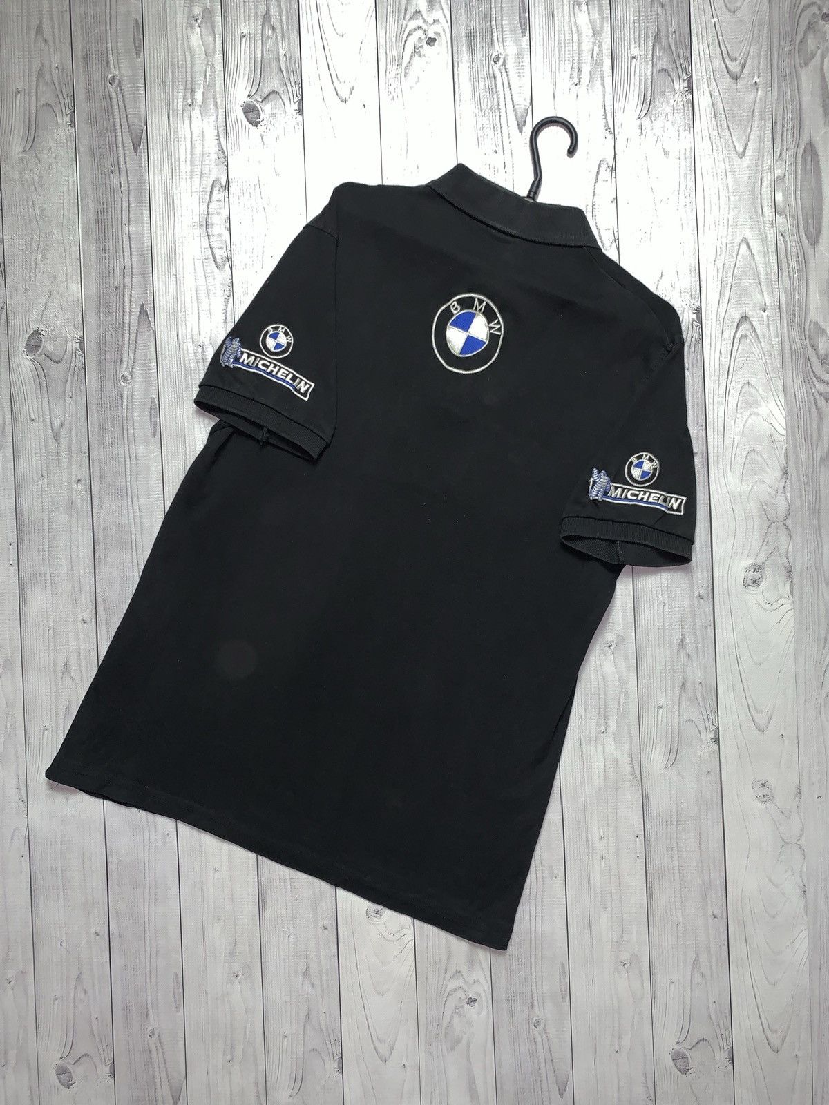 BMW × Vintage Vintage polo BMW racing tee big logo Size US L / EU 52-54 / 3 - 8 Thumbnail