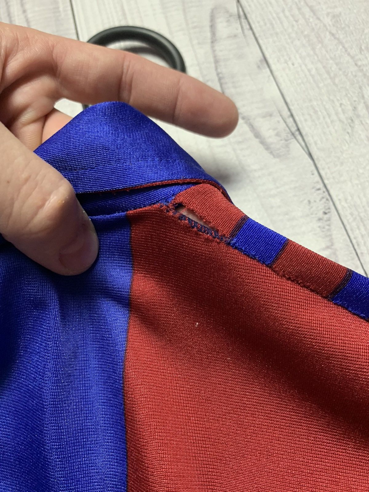 Vintage Vintage Barcelona soccer jersey retro rare 7 number size S Size US S / EU 44-46 / 1 - 11 Thumbnail