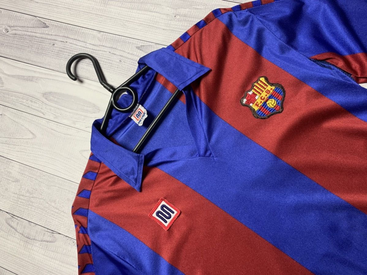 Vintage Vintage Barcelona soccer jersey retro rare 7 number size S Size US S / EU 44-46 / 1 - 4 Thumbnail