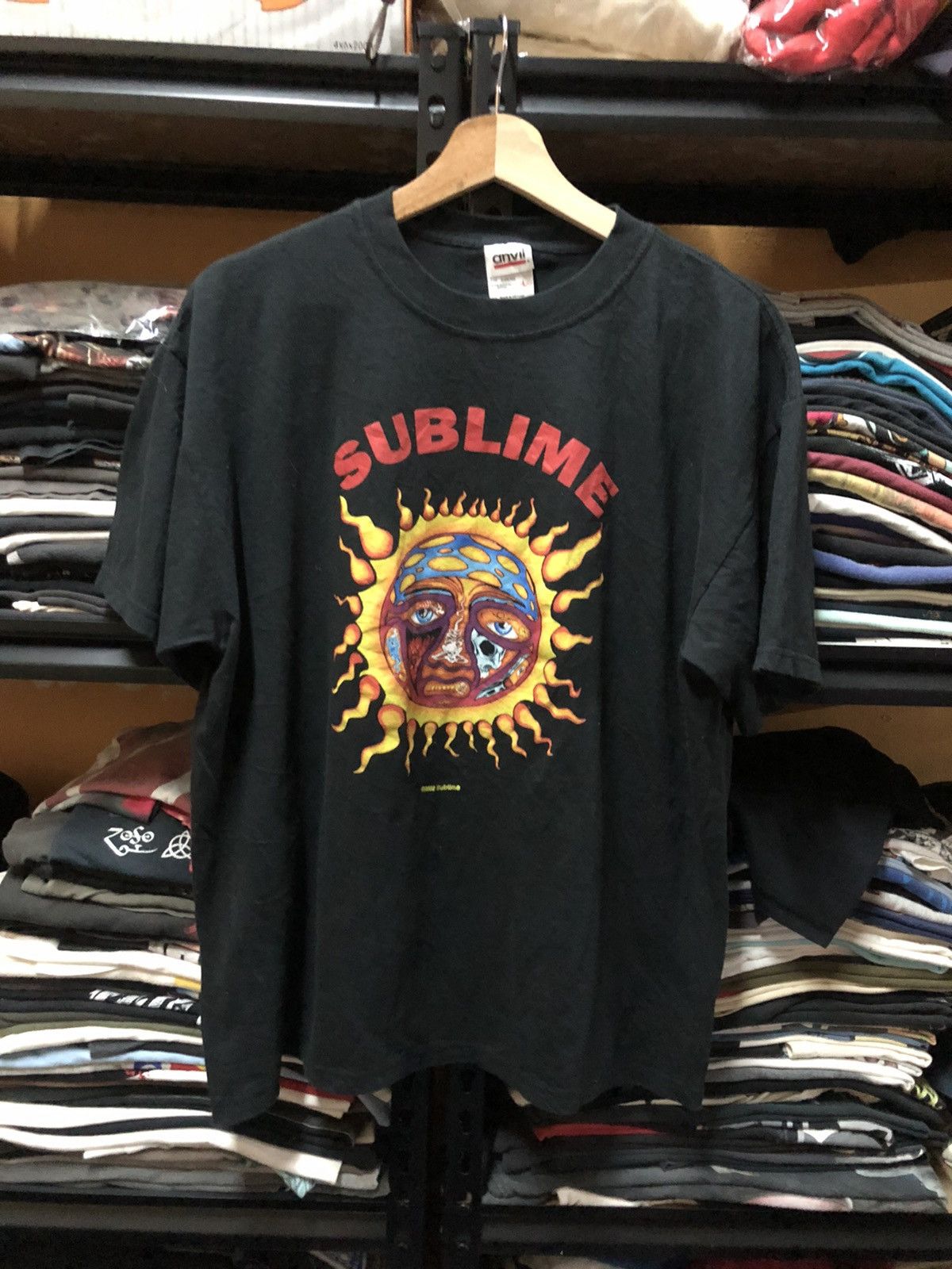 image of Band Tees x Sublime Vintage 2002 Sublime Tshirt in Black, Men's (Size Large)
