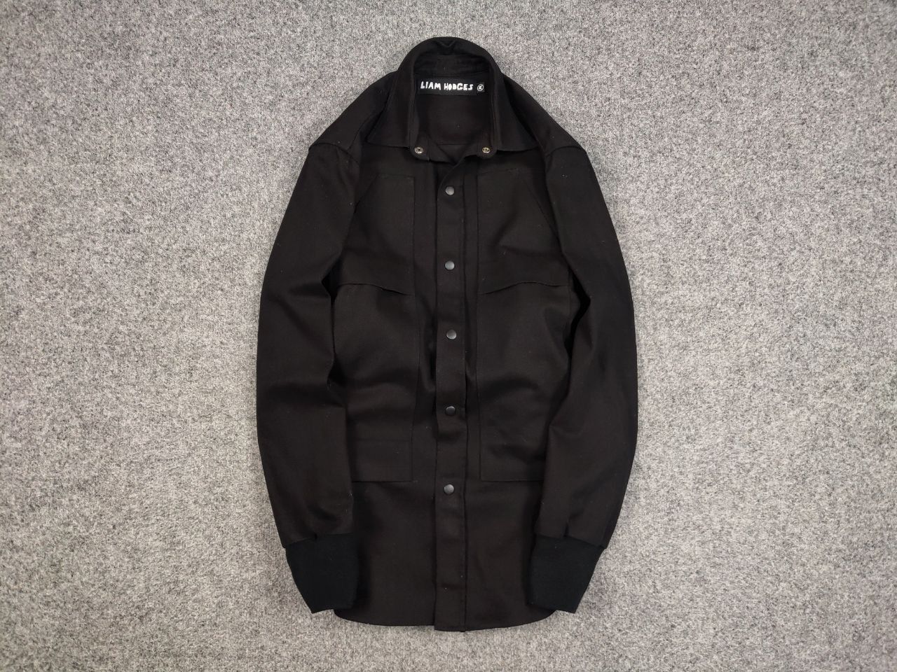 Liam Hodges liam Hodges Avant Garde black Fancy Designer Denim Jacket Size US M / EU 48-50 / 2 - 1 Thumbnail