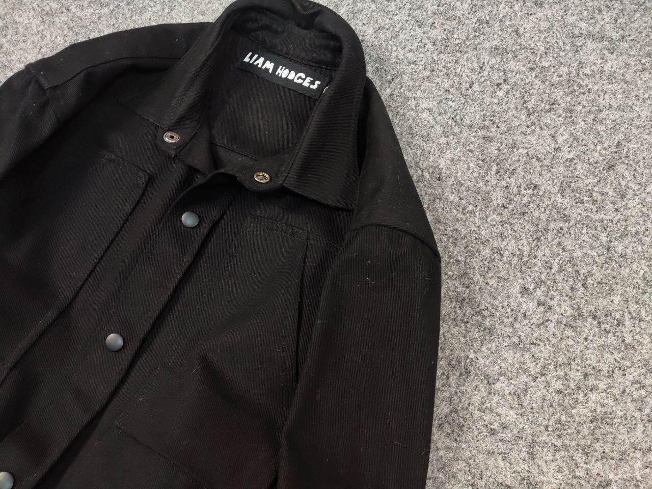 Liam Hodges liam Hodges Avant Garde black Fancy Designer Denim Jacket Size US M / EU 48-50 / 2 - 4 Thumbnail