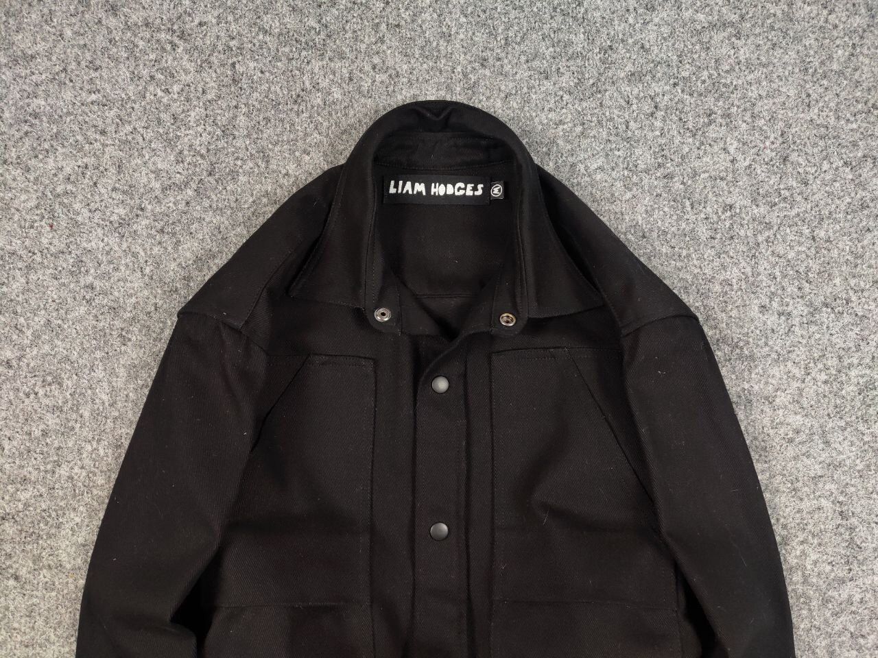 Liam Hodges liam Hodges Avant Garde black Fancy Designer Denim Jacket Size US M / EU 48-50 / 2 - 8 Thumbnail