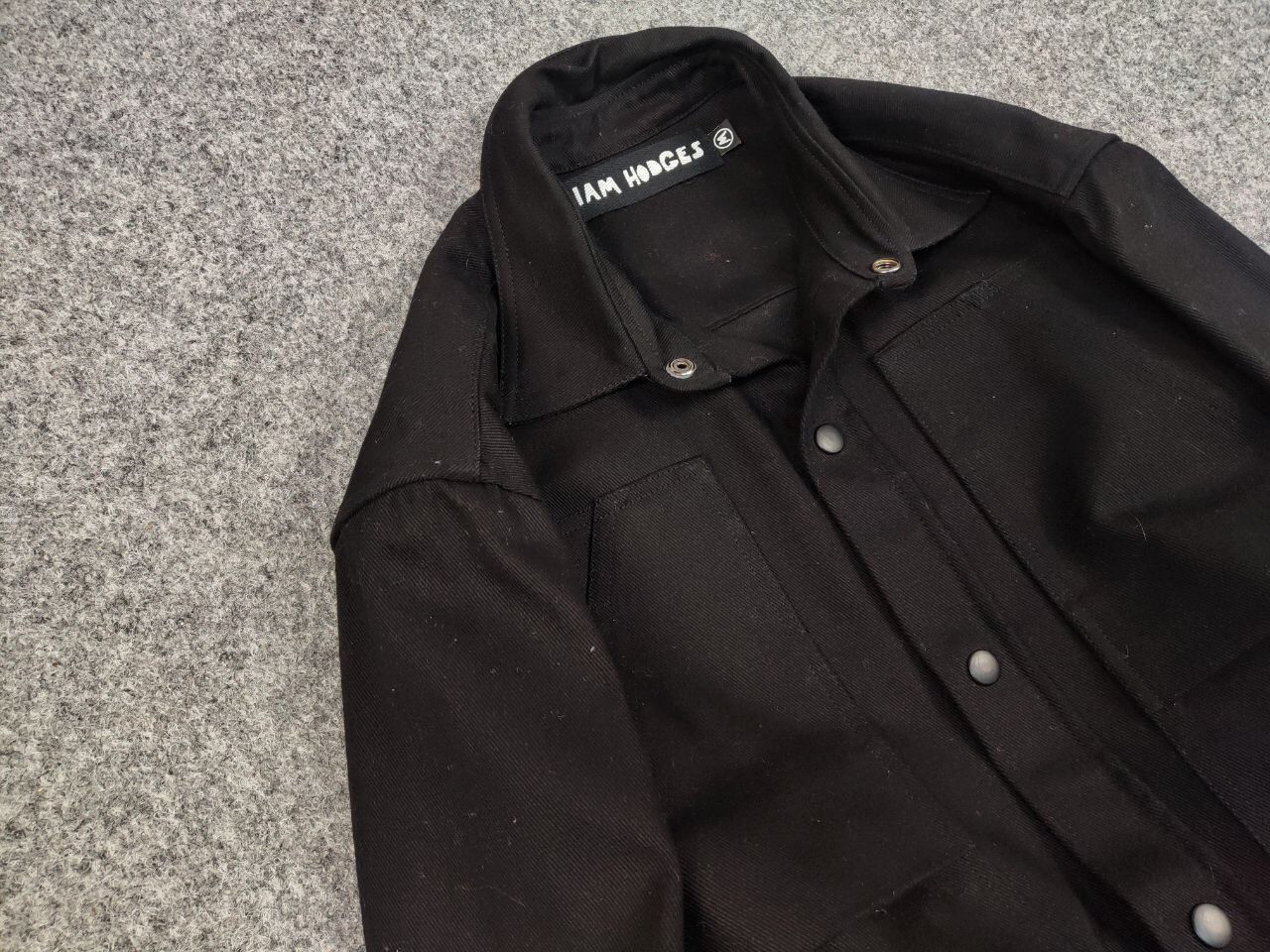 Liam Hodges liam Hodges Avant Garde black Fancy Designer Denim Jacket Size US M / EU 48-50 / 2 - 7 Thumbnail