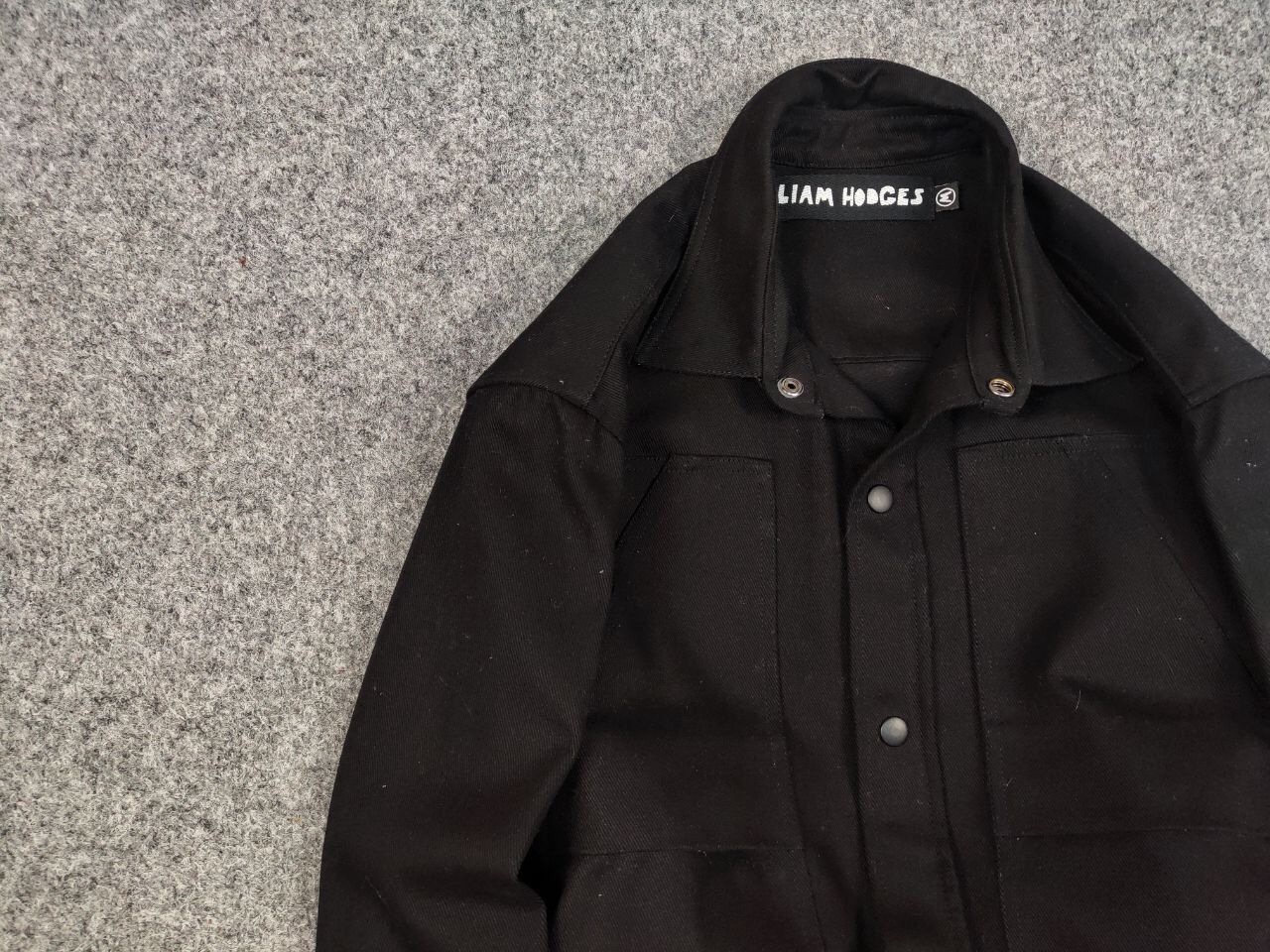 Liam Hodges liam Hodges Avant Garde black Fancy Designer Denim Jacket Size US M / EU 48-50 / 2 - 11 Thumbnail